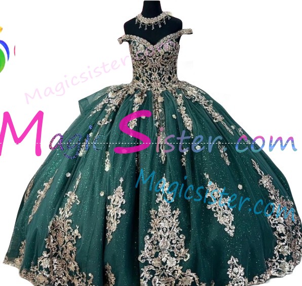 Beautiful Topselling Emerald Green Quinceanera Dress