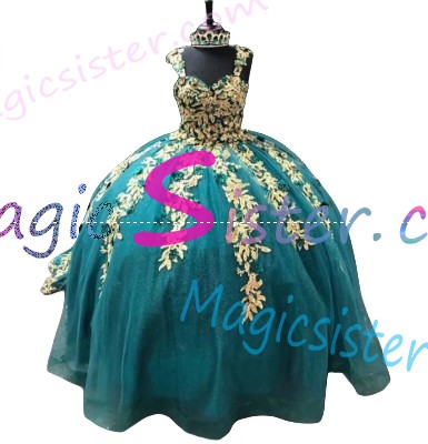 Beautiful Topselling Emerald Green Quinceanera Dress