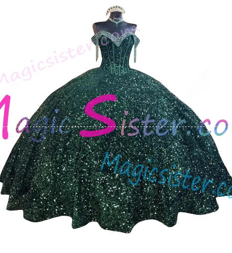 Beautiful Topselling Emerald Green Quinceanera Dress