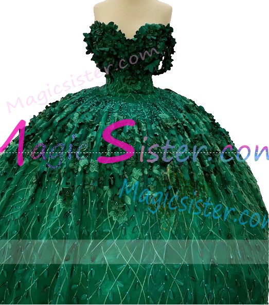 Emerald Green Luxury Topselling Quinceanera