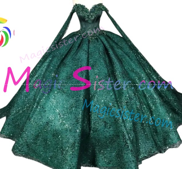 Emerald Green Luxury Topselling Quinceanera