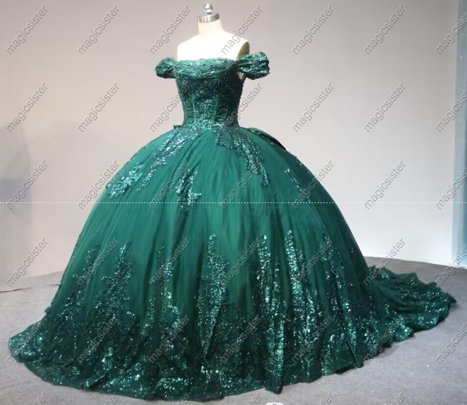 Emerald Green Topselling Quinceanera Dress