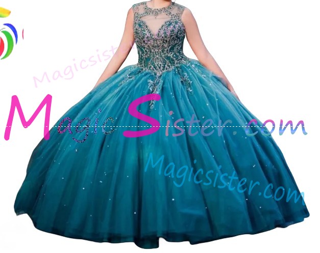 Luxury Topselling Emerald Green Quinceanera Dress