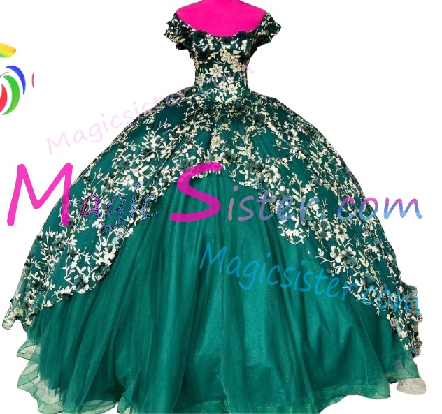 Luxury Topselling Emerald Green Quinceanera Dress
