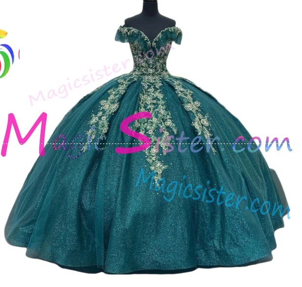 Luxury Topselling Emerald Green Quinceanera Dress