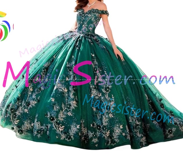 Luxury Topselling Emerald Green Quinceanera Dress