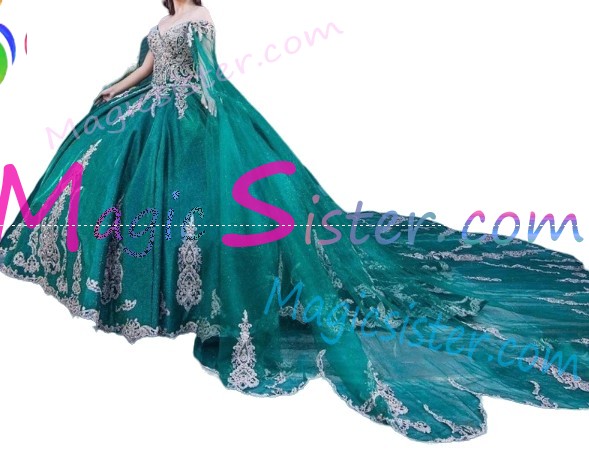 Pretty Topselling Emerald Green Quinceanera Dress
