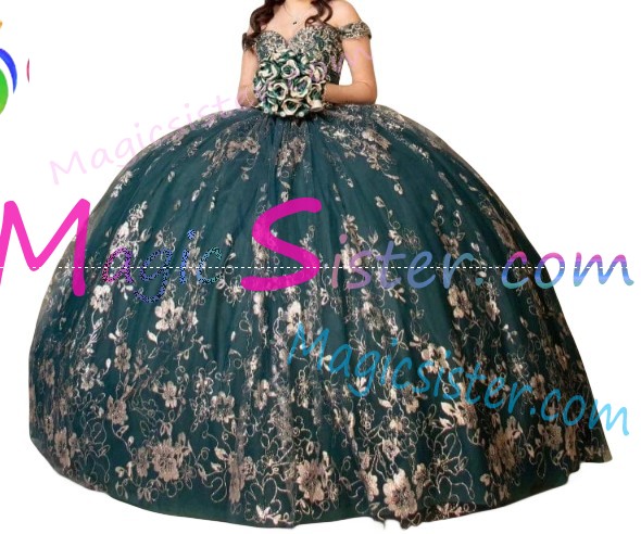 Topselling Emerald Green Quinceanera Dress