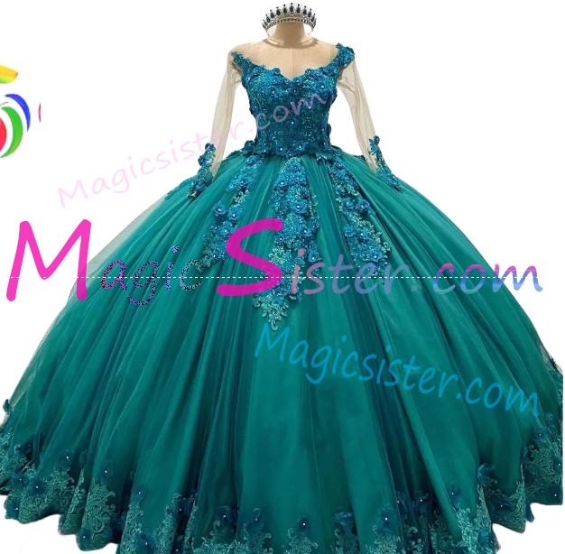 Topselling Emerald Green Quinceanera Dress