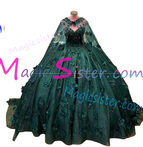 Topselling Emerald Green Quinceanera Dress