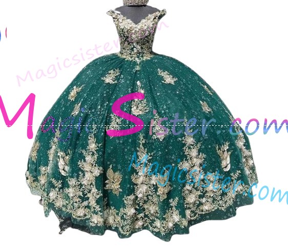 Topselling Emerald Green Quinceanera Dress