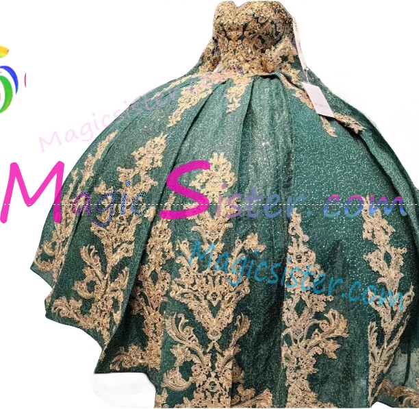 Topselling Emerald Green Quinceanera Dress