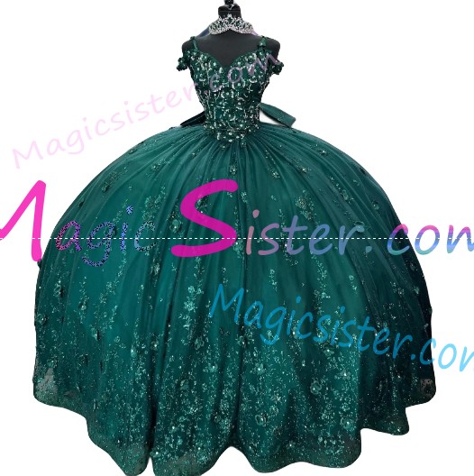 Beautiful Topselling Emerald Green Quinceanera Dress