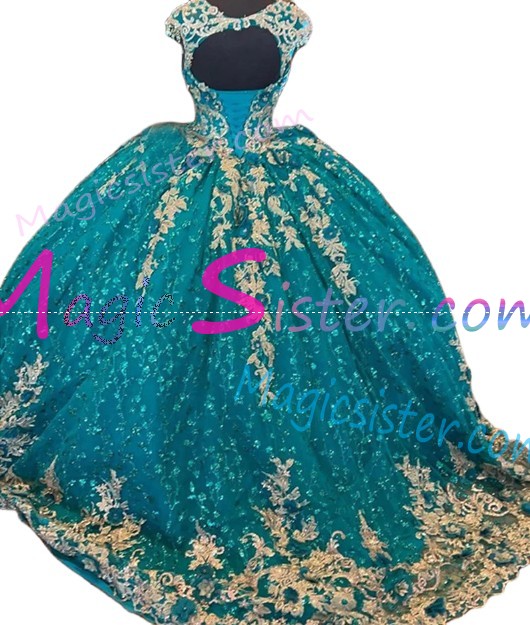 Beautiful Topselling Emerald Green Quinceanera Dress