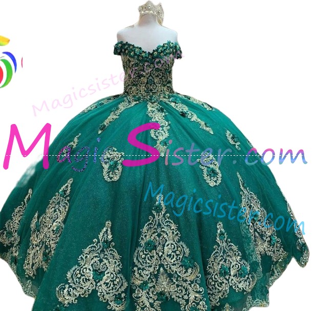 Beautiful Topselling Emerald Green Quinceanera Dress