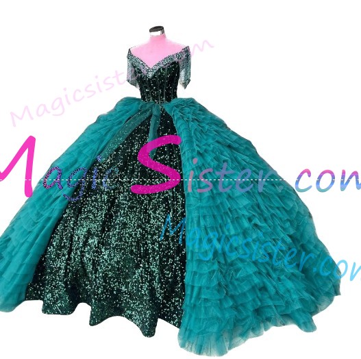 Emerald Green Topselling Quinceanera Dress