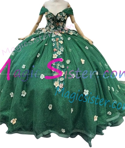 Emerald Green Topselling Quinceanera Dress