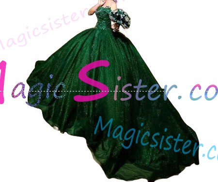 Emerald Green Topselling Quinceanera Dress