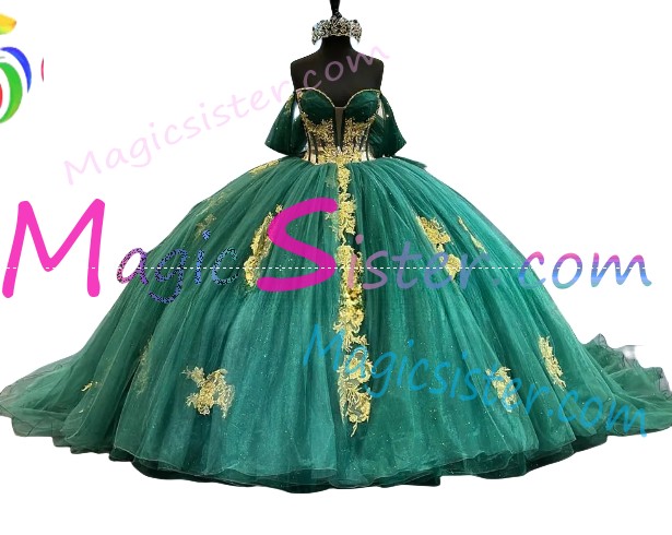 Emerald Green Topselling Quinceanera Dress