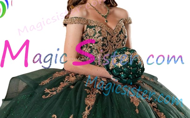 Luxury Topselling Emerald Green Quinceanera Dress