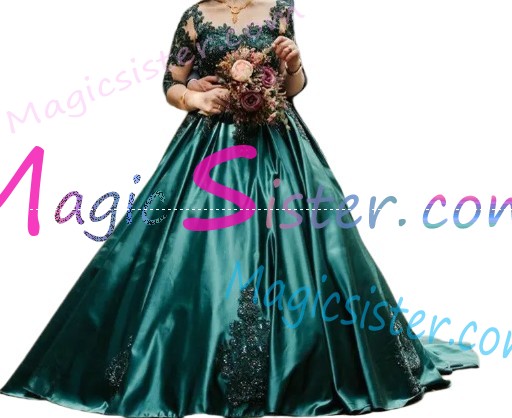 Luxury Topselling Emerald Green Quinceanera Dress