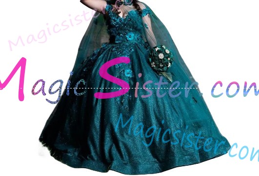 Luxury Topselling Emerald Green Quinceanera Dress