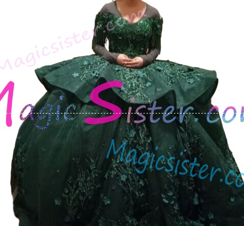 Pretty Topselling Emerald Green Quinceanera Dress