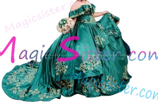 Pretty Topselling Emerald Green Quinceanera Dress