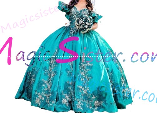 Pretty Topselling Emerald Green Quinceanera Dress