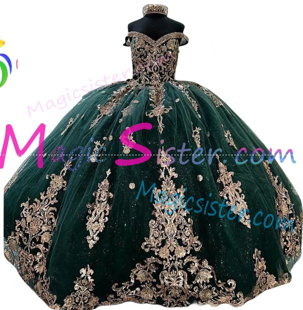 Pretty Topselling Emerald Green Quinceanera Dress