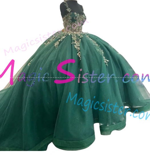 Topselling Emerald Green Quinceanera Dress