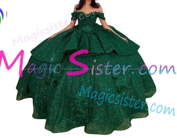 Topselling Emerald Green Quinceanera Dress