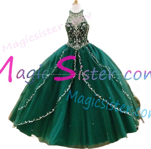Topselling Emerald Green Quinceanera Dress