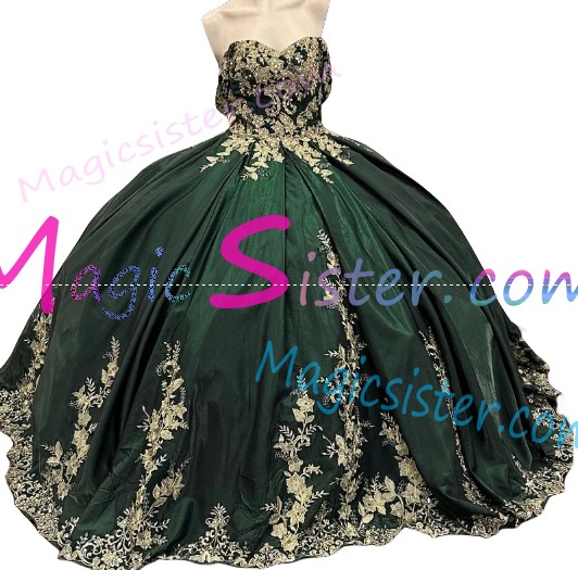 Topselling Emerald Green Quinceanera Dress