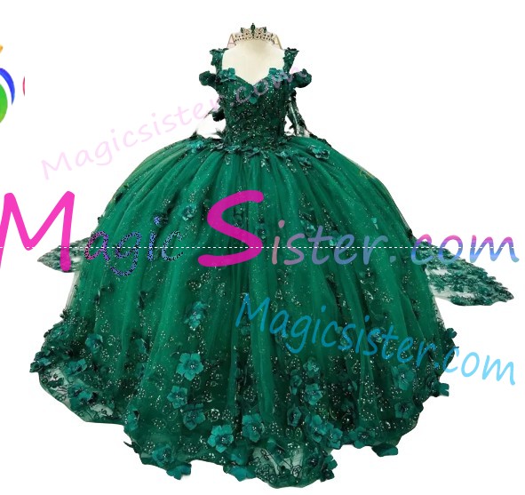Beautiful Topselling Emerald Green Quinceanera Dress