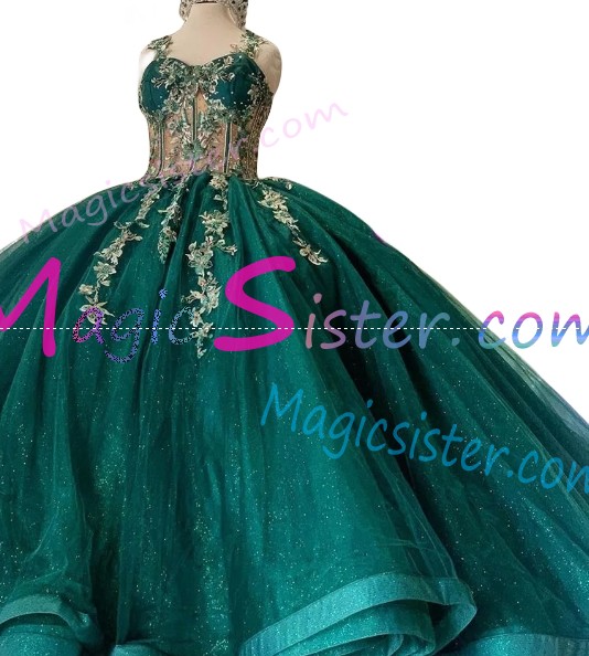 Beautiful Topselling Emerald Green Quinceanera Dress