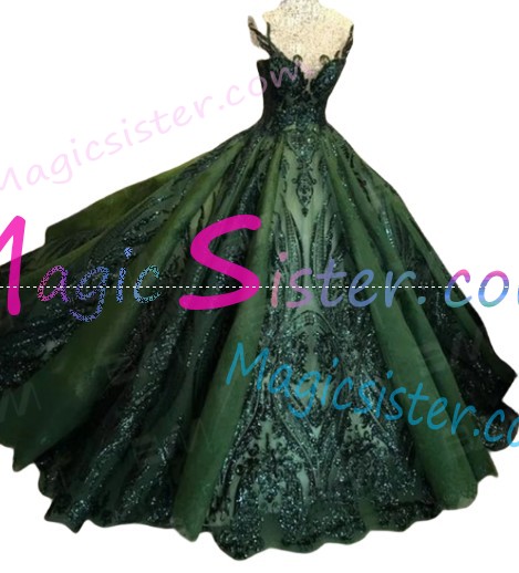 Beautiful Topselling Emerald Green Quinceanera Dress