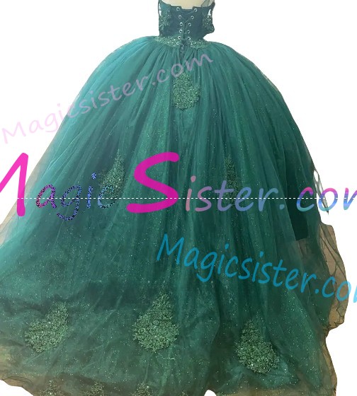 Beautiful Topselling Emerald Green Quinceanera Dress