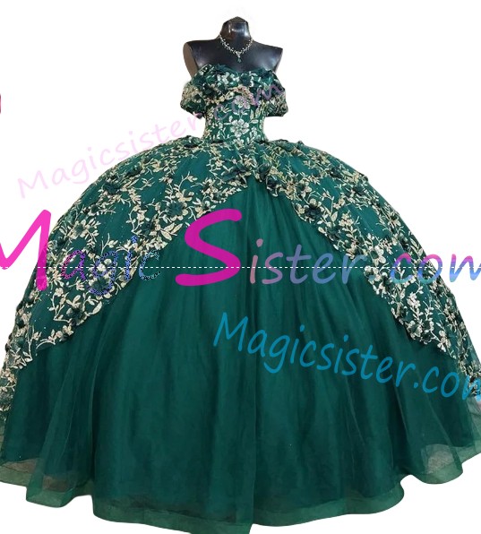 Beautiful Topselling Emerald Green Quinceanera Dress
