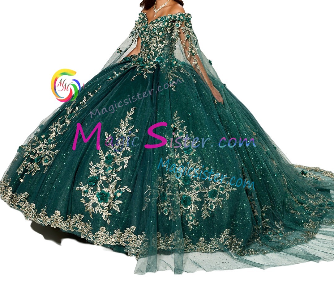 Emerald Green Topselling Quinceanera Dress