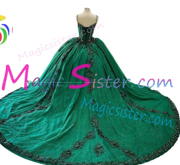 Emerald Green Topselling Quinceanera Dress