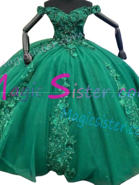 Emerald Green Topselling Quinceanera Dress