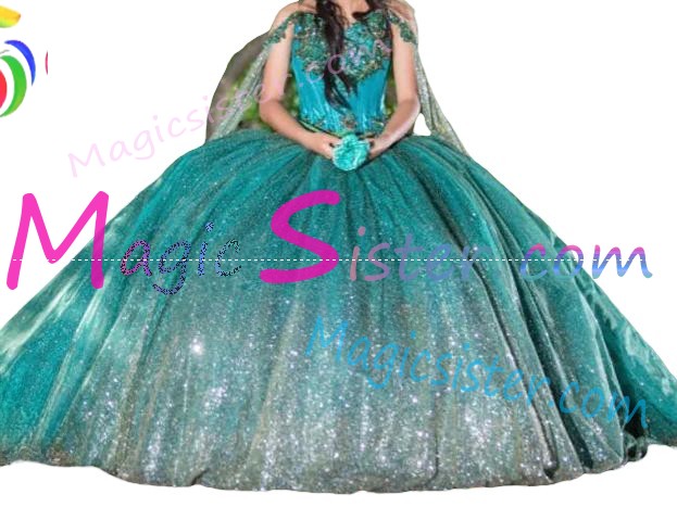 Luxury Topselling Emerald Green Quinceanera Dress