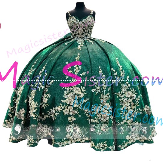 Pretty Topselling Emerald Green Quinceanera Dress