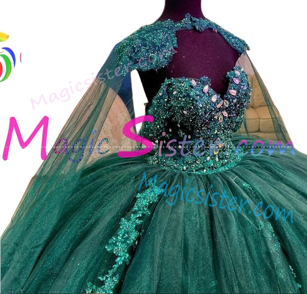 Pretty Topselling Emerald Green Quinceanera Dress