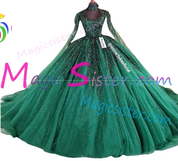Topselling Emerald Green Quinceanera Dress