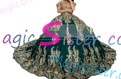 Topselling Emerald Green Quinceanera Dress