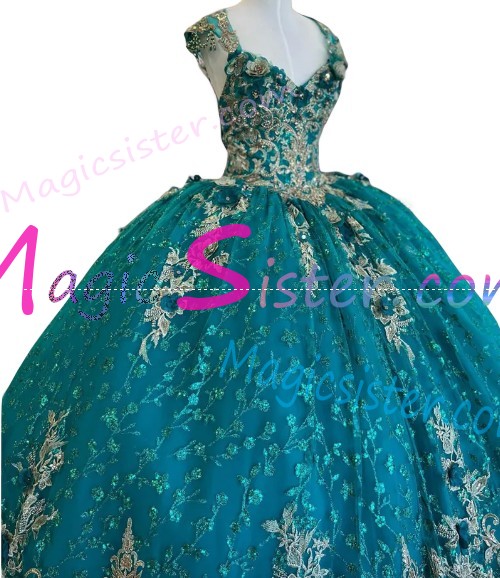 Topselling Emerald Green Quinceanera Dress