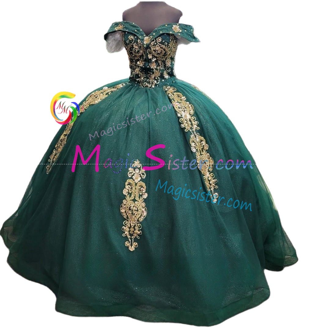 Emerald Green Topselling Quinceanera Dress