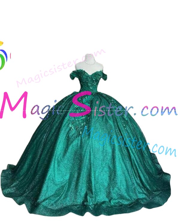 Pretty Topselling Emerald Green Quinceanera Dress